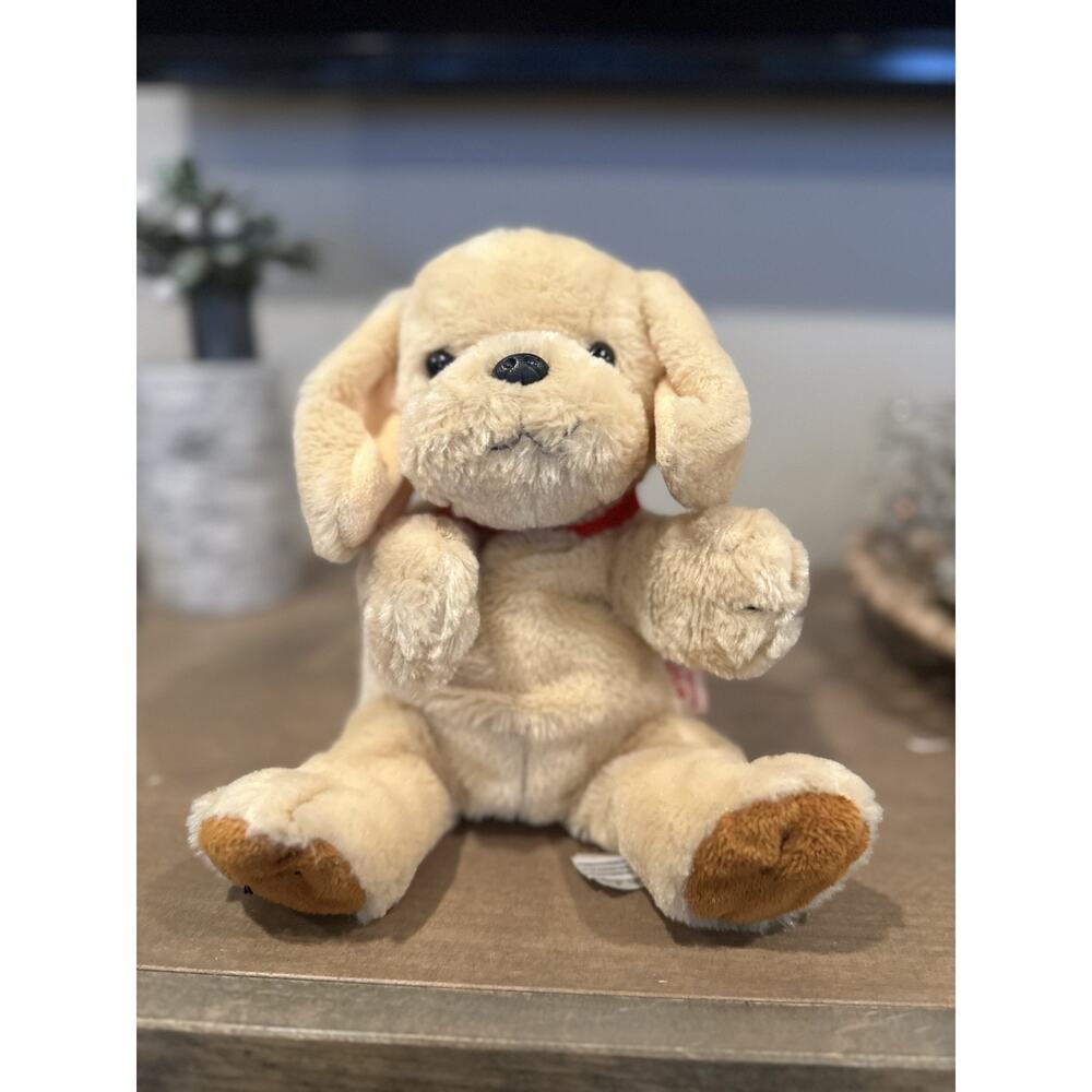 Biscuit the Little Yellow Puppy Dog Hand Puppet Stuffed Animal Plush 12" Toy